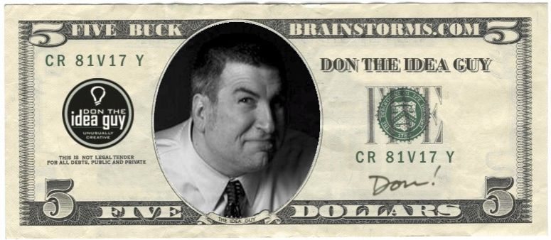 The $5 Brainstorm is BACK!