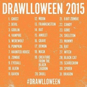 drawlloween-list