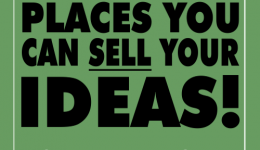places you can sell ideas